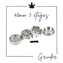 Charger l'image dans la galerie, Accessoire cbd grinder Alu 40mm pollenisateur 2